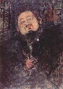 Amedeo Modigliani Portrat des Diego Rivera oil painting artist